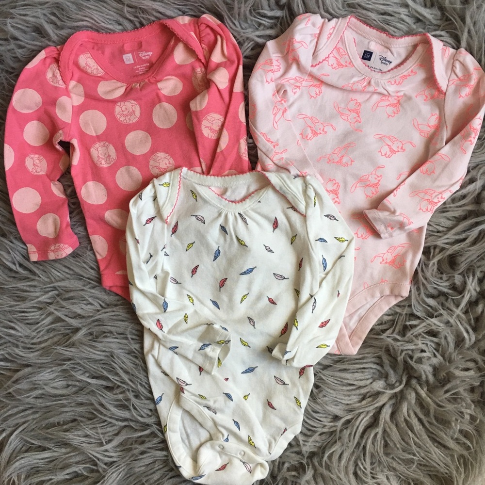 Baby Gap Dumbo onesie set